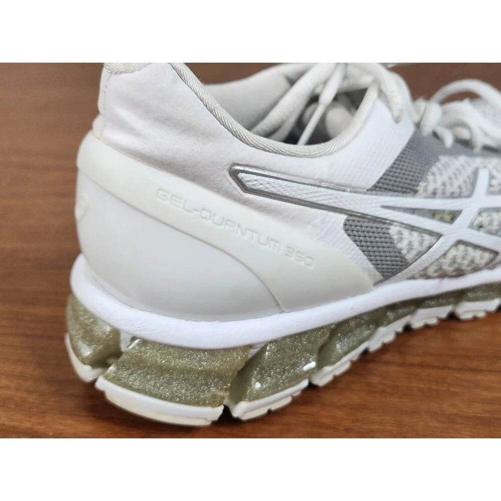 Asics Gel-Quantum 360 Knit White Women's Running Shoes Size 8 T778N
